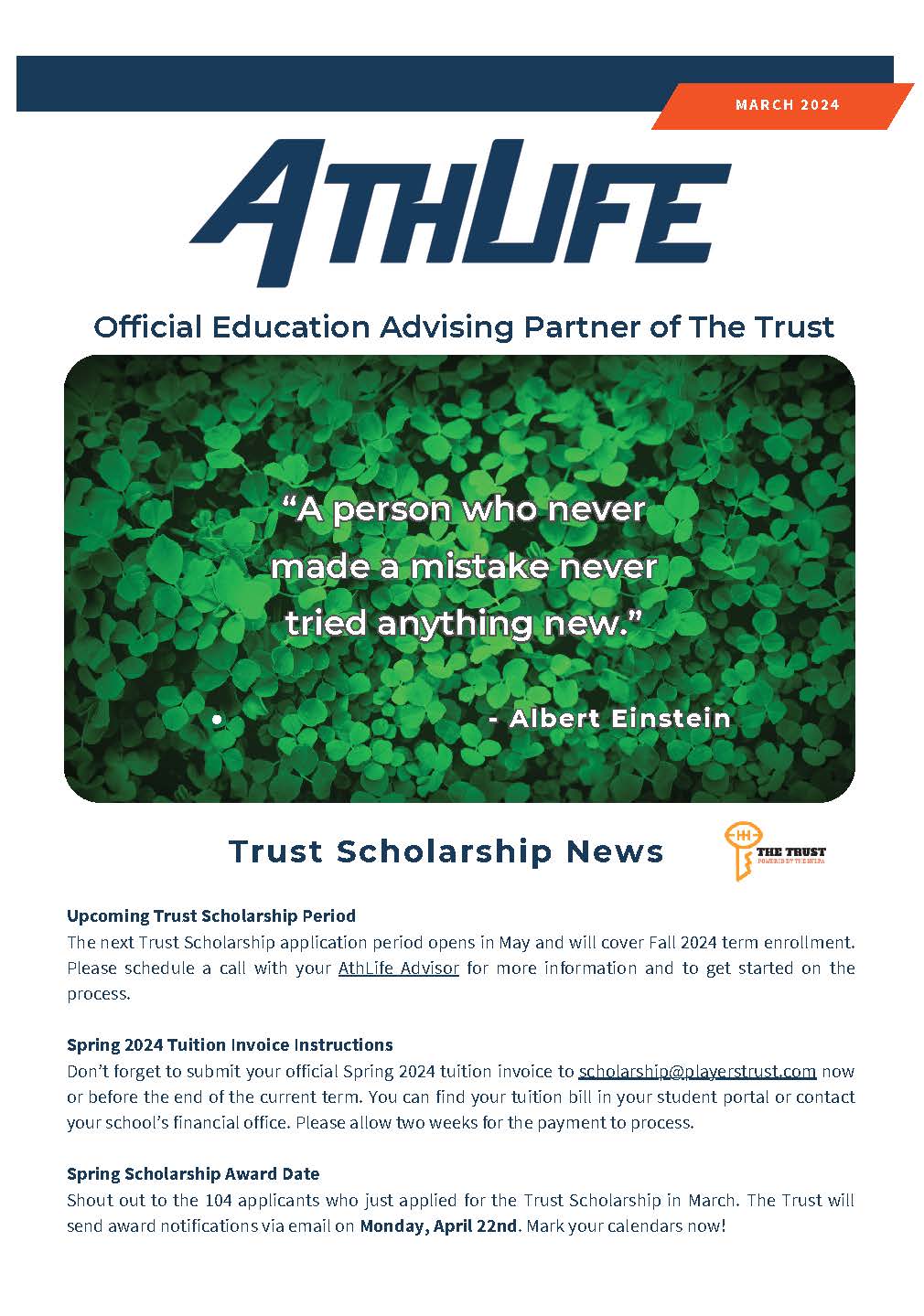March 2024 Athlife